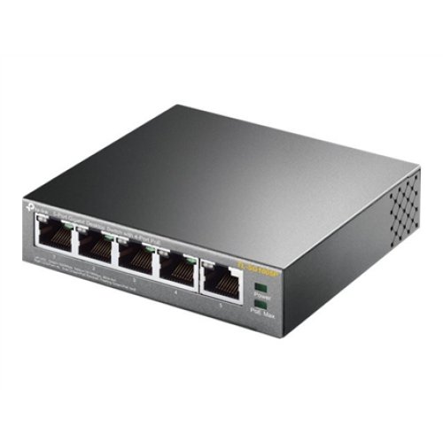 TP-LINK , Switch , TL-SG1005P , Unmanaged , Desktop , Gigabit Ethernet (copper) ports quantity 5 , Power over Ethernet (PoE) ports quantity 4 , Power supply type External