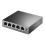 TP-LINK , Switch , TL-SG1005P , Unmanaged , Desktop , Gigabit Ethernet (copper) ports quantity 5 , Power over Ethernet (PoE) ports quantity 4 , Power supply type External