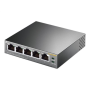 TP-LINK , Switch , TL-SG1005P , Unmanaged , Desktop , 1 Gbps (RJ-45) ports quantity 5 , PoE ports quantity 4 , Power supply type External , 36 month(s)