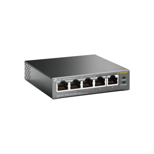 TP-LINK , Switch , TL-SG1005P , Unmanaged , Desktop , Gigabit Ethernet (copper) ports quantity 5 , Power over Ethernet (PoE) ports quantity 4 , Power supply type External