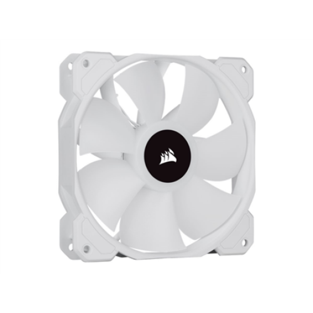Corsair , 120mm White PWM Fan, Triple Pack with Lighting Node CORE , iCUE SP120 RGB ELITE Performance , Case Fan
