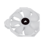 Corsair , 120mm White PWM Fan, Triple Pack with Lighting Node CORE , iCUE SP120 RGB ELITE Performance , Case Fan