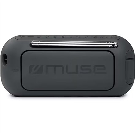 Muse , Speaker With FM Radio , M-750 FBT , 10 W , Waterproof , Bluetooth , Wireless connection , Portable , Black