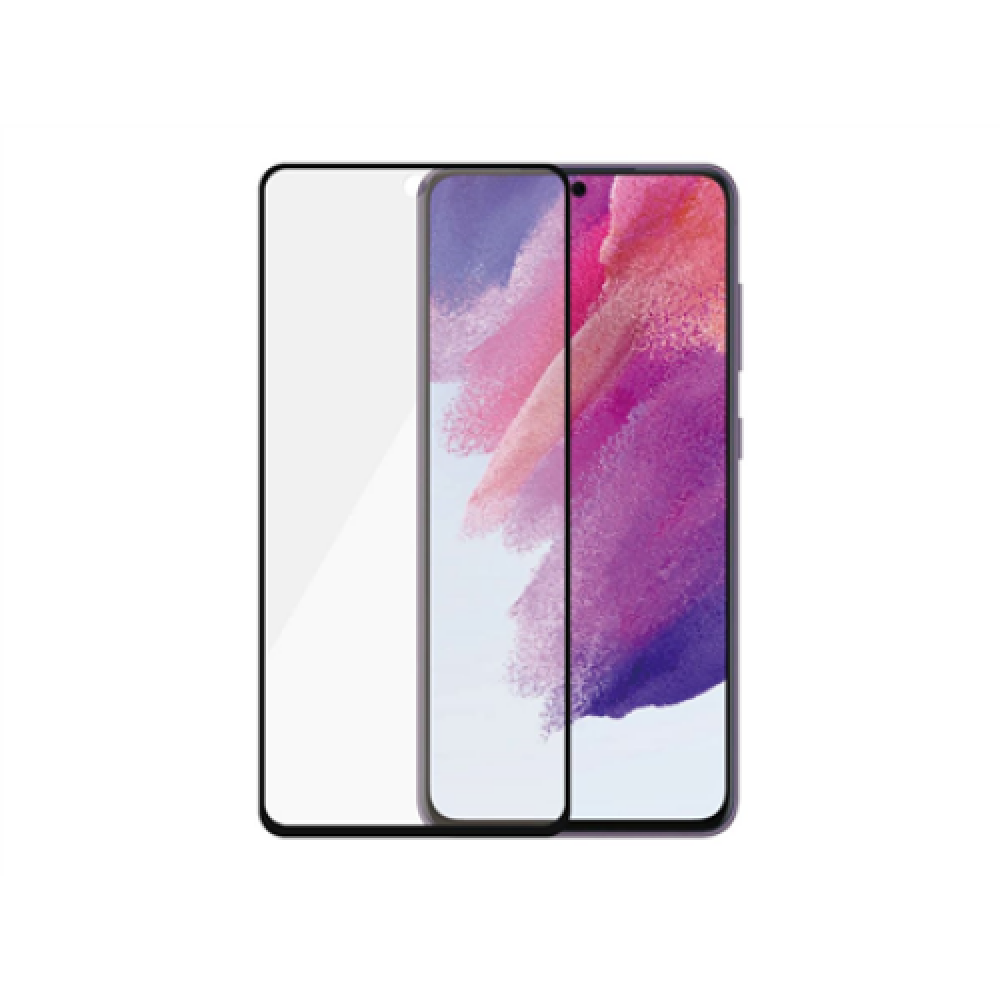 PanzerGlass , Samsng , Galaxy S21 FE CF , Hybrid glass , Black , Antibacterial; Works with in-screen fingerprint reader; Full frame coverage; Rounded edges , Screen Protector