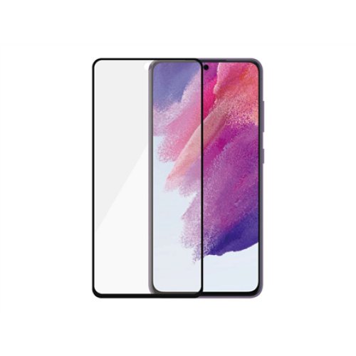 PanzerGlass , Samsng , Galaxy S21 FE CF , Hybrid glass , Black , Antibacterial; Works with in-screen fingerprint reader; Full frame coverage; Rounded edges , Screen Protector