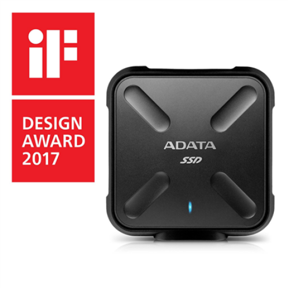 External SSD , SD700 , 512 GB , USB 3.1 , Black