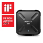 External SSD , SD700 , 512 GB , USB 3.1 , Black