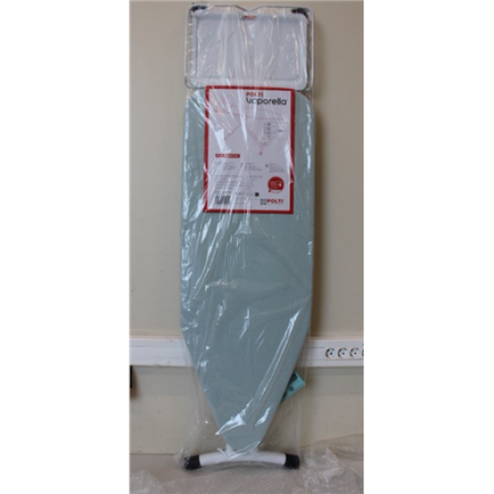 SALE OUT. Polti FPAS0044 Vaporella Essential ironing board, Max height 94 cm, 4 height positions, White , Polti , Ironing board , FPAS0044 Vaporella Essential , White , 1220 x 435 mm , 4 , DAMAGED PACKAGING , SCRATCHED