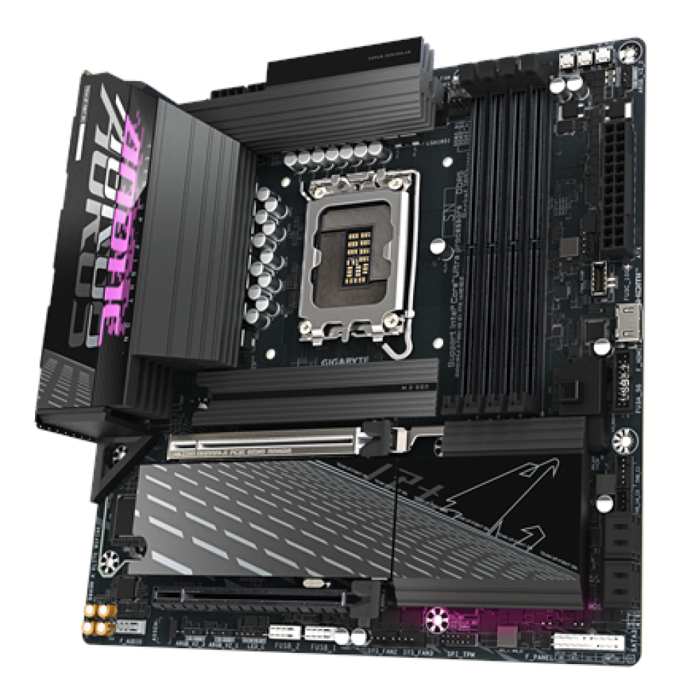 Gigabyte B860M AORUS ELITE WIFI6E , Processor family Intel , Processor socket LGA1851 , DDR5 , Supported hard disk drive interfaces SATA, M.2 , Number of SATA connectors 4