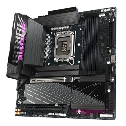 Gigabyte B860M AORUS ELITE WIFI6E , Processor family Intel , Processor socket LGA1851 , DDR5 , Supported hard disk drive interfaces SATA, M.2 , Number of SATA connectors 4