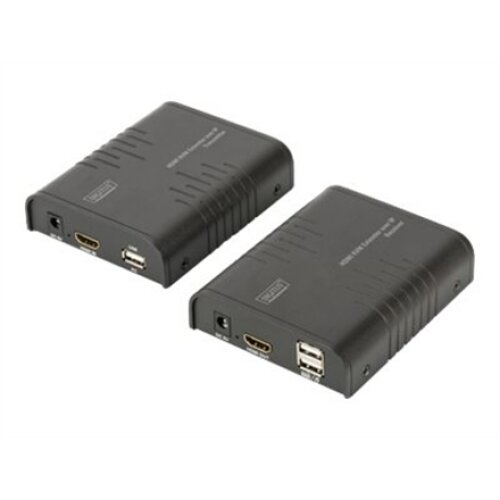 Digitus , HDMI KVM Extender over IP, Set , DS-55202