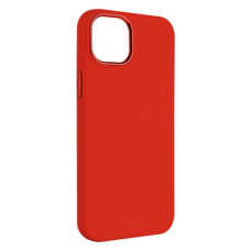 Fixed , MagFlow , Back cover , Apple , iPhone 15 Plus , Liquid silicon , Red