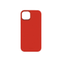 Fixed , MagFlow , Back cover , Apple , iPhone 15 Plus , Liquid silicon , Red
