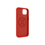 Fixed , MagFlow , Back cover , Apple , iPhone 15 Plus , Liquid silicon , Red