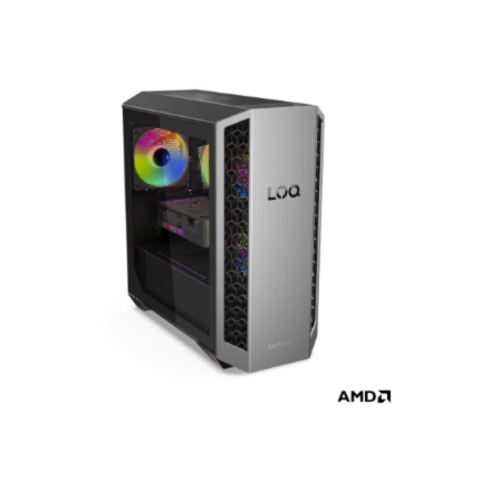 Lenovo LOQ , 26ADR10 , Desktop , Tower , AMD Ryzen 7 , 8745HX , 32 (2x16GB) GB , SO-DIMM DDR5 , 1000 GB , NVIDIA GeForce RTX 5060 , No Optical drive , No keyboard , Windows 11 Home , Warranty 24 month(s)