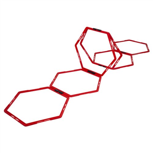 Pure2Improve , Hexagon Agility Grid , Red