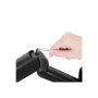 Logilink , Wall mount , Tilt, swivel, rotate , 17-32 , Maximum weight (capacity) 9 kg , Black
