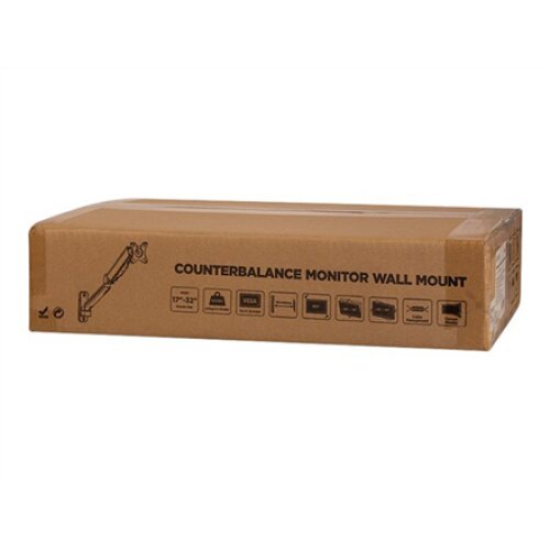 Logilink , Wall mount , Tilt, swivel, rotate , 17-32 , Maximum weight (capacity) 9 kg , Black