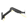 Logilink , Wall mount , Tilt, swivel, rotate , 17-32 , Maximum weight (capacity) 9 kg , Black