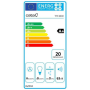 CATA , Hood , TFH 6630 WH , Telescopic , Energy efficiency class A+ , Width 60 cm , 605 m³/h , Touch control , LED , White