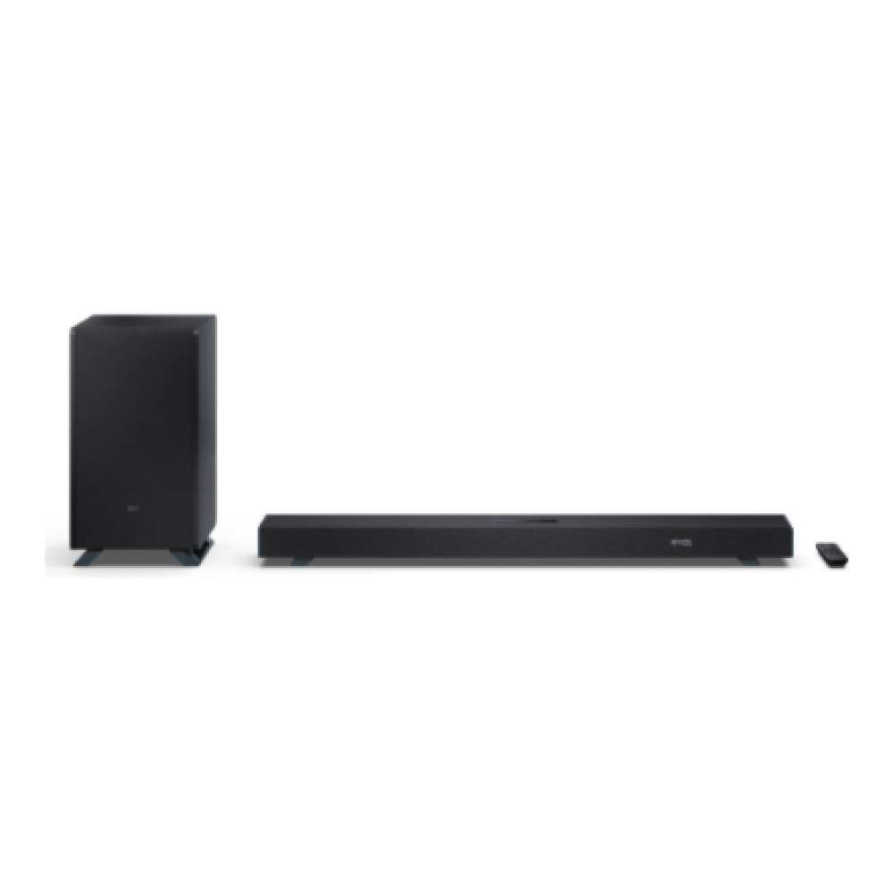 Sharp , 3.1.2 Dolby Atmos/DTS:X Soundbar with Wireless Subwoofer , HT-SBW53121(BK) , Bluetooth