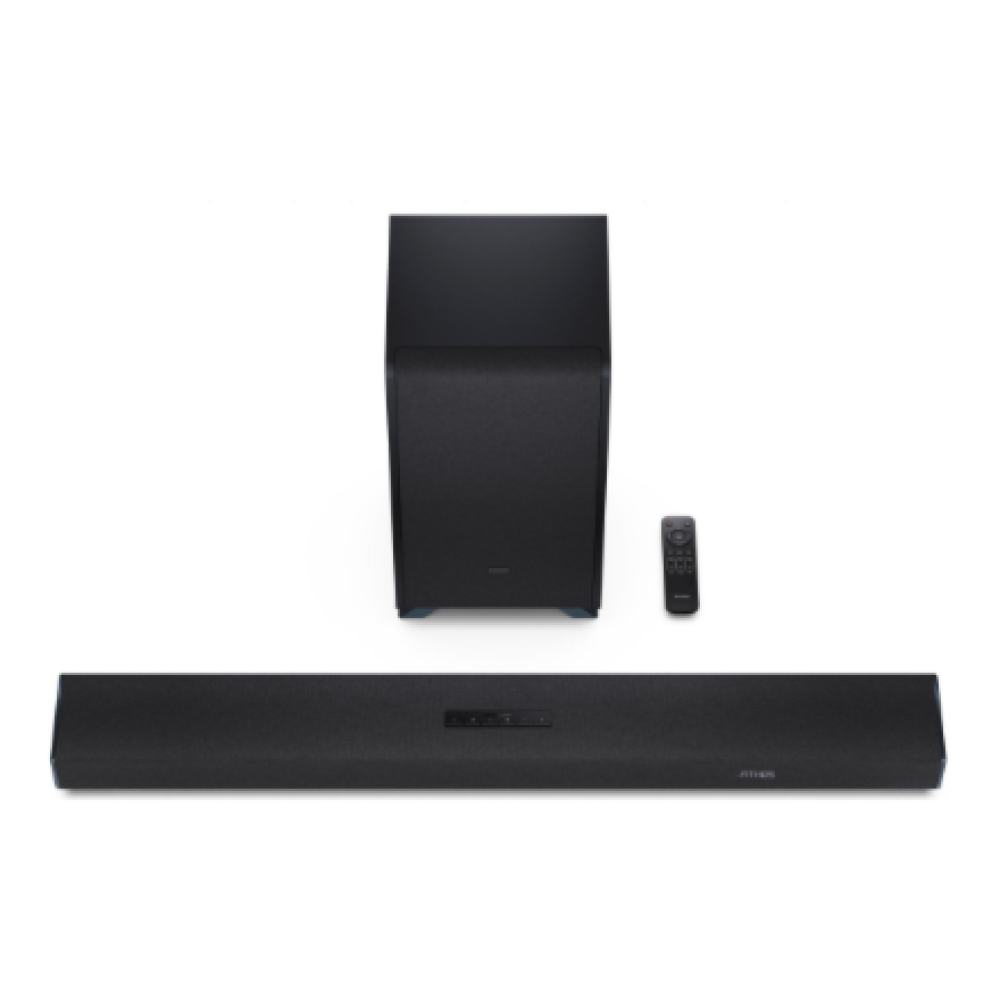 Sharp , 3.1.2 Dolby Atmos/DTS:X Soundbar with Wireless Subwoofer , HT-SBW53121(BK) , Bluetooth