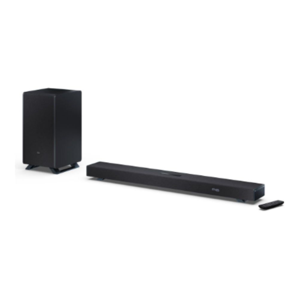 Sharp , 3.1.2 Dolby Atmos/DTS:X Soundbar with Wireless Subwoofer , HT-SBW53121(BK) , Bluetooth