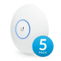 Ubiquiti UniFi UAP-AC-LR-5 (5-Pack) 2.4 - 5, 867 Mbit/s, 10/100/1000 Mbit/s, MU-MiMO Yes, PoE in, 802.11 a/b/g/n/ac, (PoE injector not included)