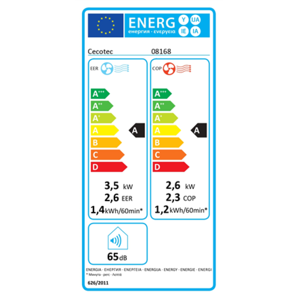 Cecotec Air Conditioner with Heat Pump , ForceClima 12850 Style Heating Connected