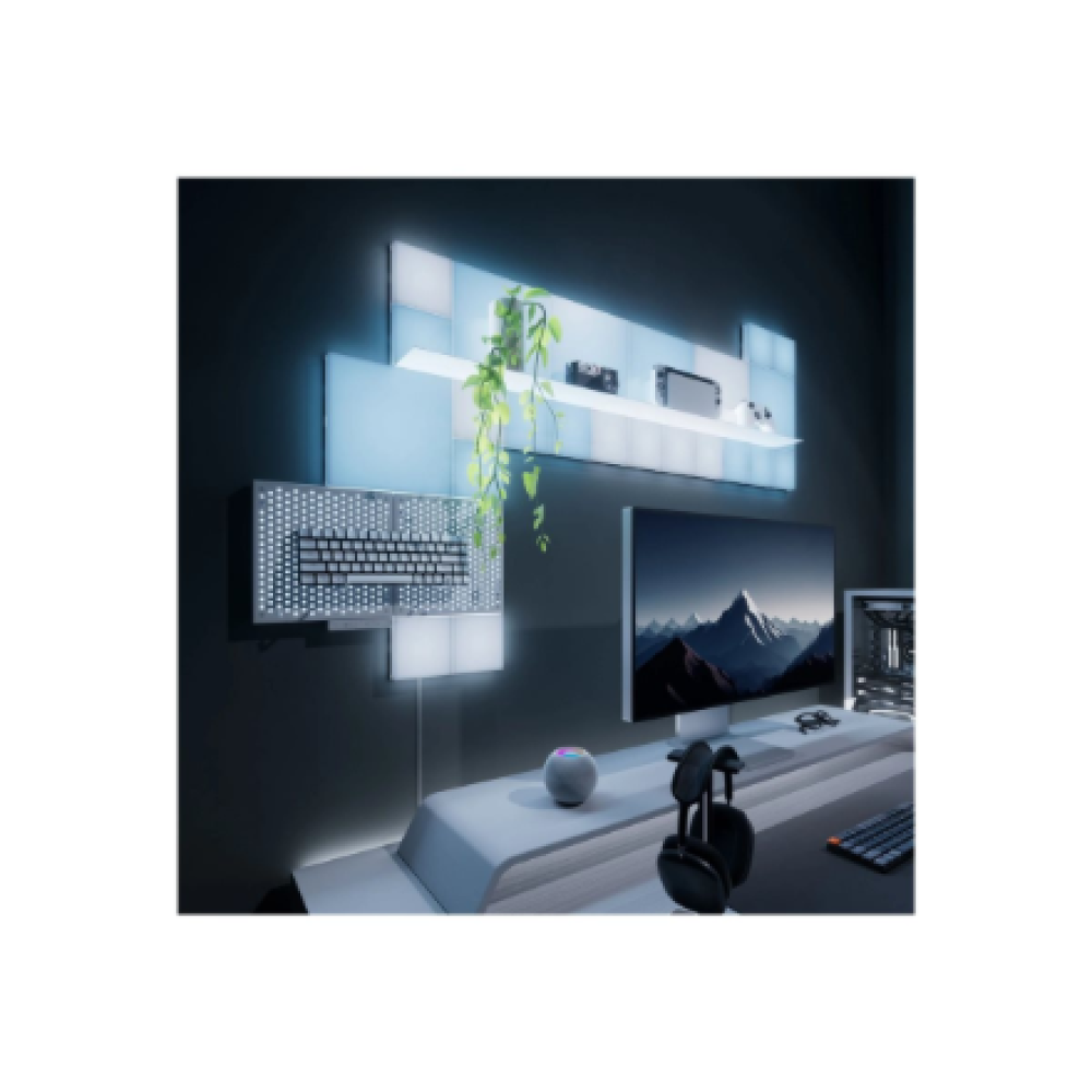 Nanoleaf Blocks Small Squares Add-On Kit (4 Panels),16M+ colours