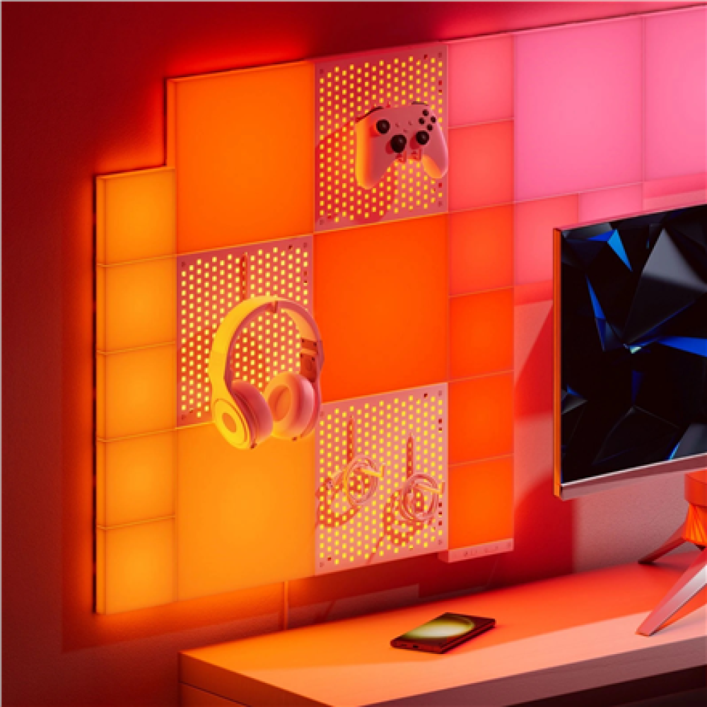 Nanoleaf Blocks Small Squares Add-On Kit (4 Panels),16M+ colours