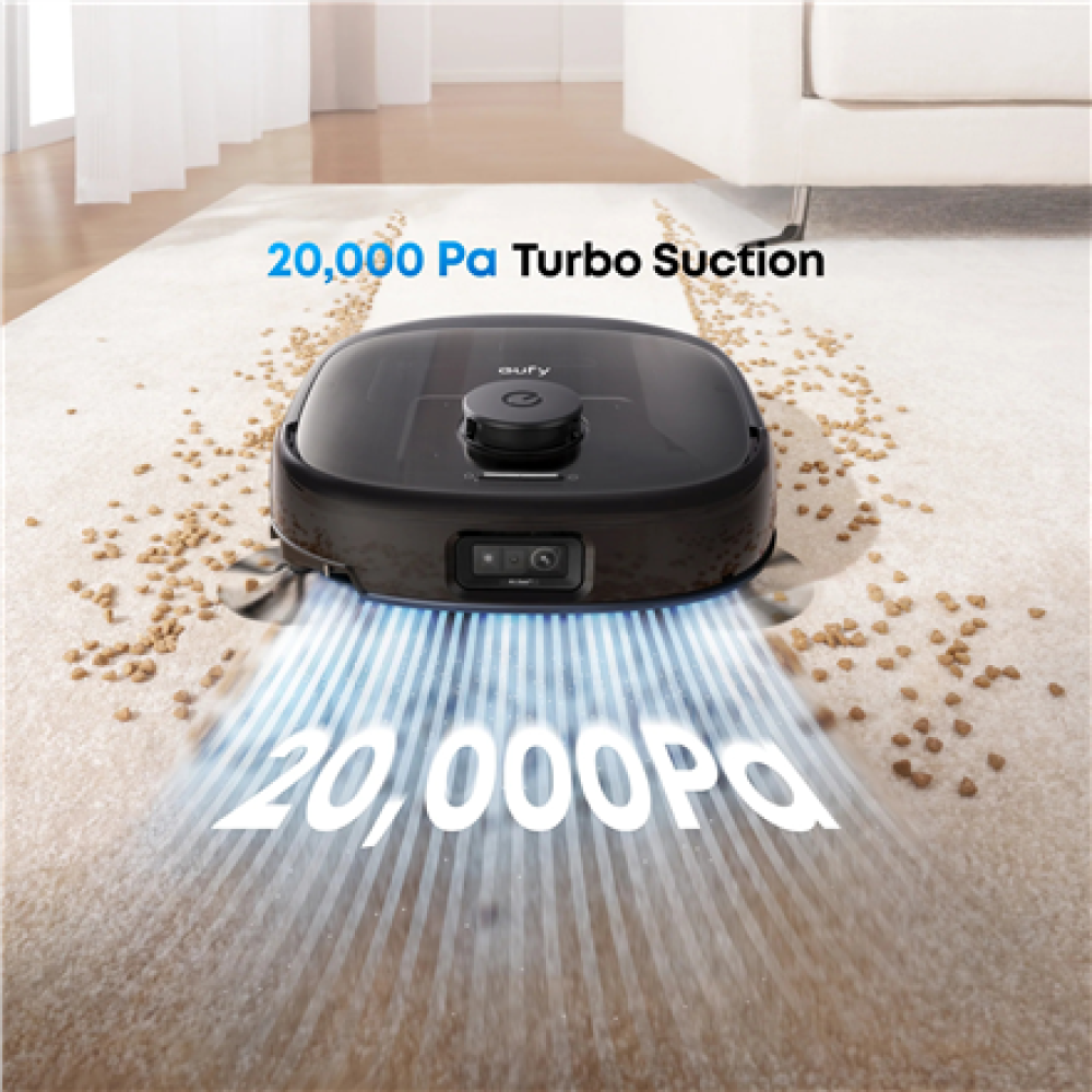 Anker Eufy Robot Vacuum Cleaner , Omni E25 , Wet&Dry , Operating time (max) 180 min , Dust capacity 3 L , 20000 Pa , Black
