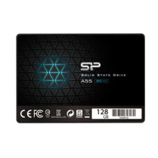 Silicon Power A55 128 GB, SSD form factor 2.5, SSD interface SATA, Write speed 420 MB/s, Read speed 550 MB/s
