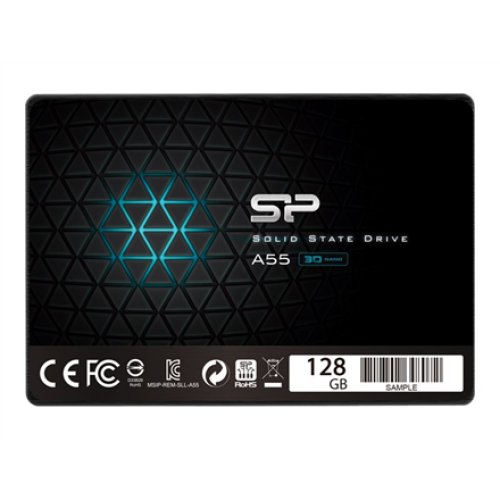 Silicon Power , A55 , 128 GB , SSD form factor 2.5 , Solid-state drive interface SATA , Read speed 550 MB/s , Write speed 420 MB/s