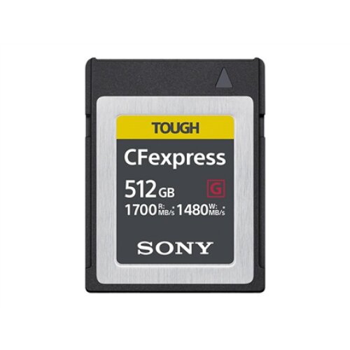 Sony , CEB-G Series CFexpress Type B Memory Card , CEBG512.SYM , 512 GB , CF-express