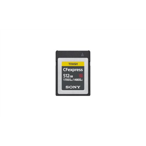 Sony , CEB-G Series CFexpress Type B Memory Card , CEBG512.SYM , 512 GB , CF-express