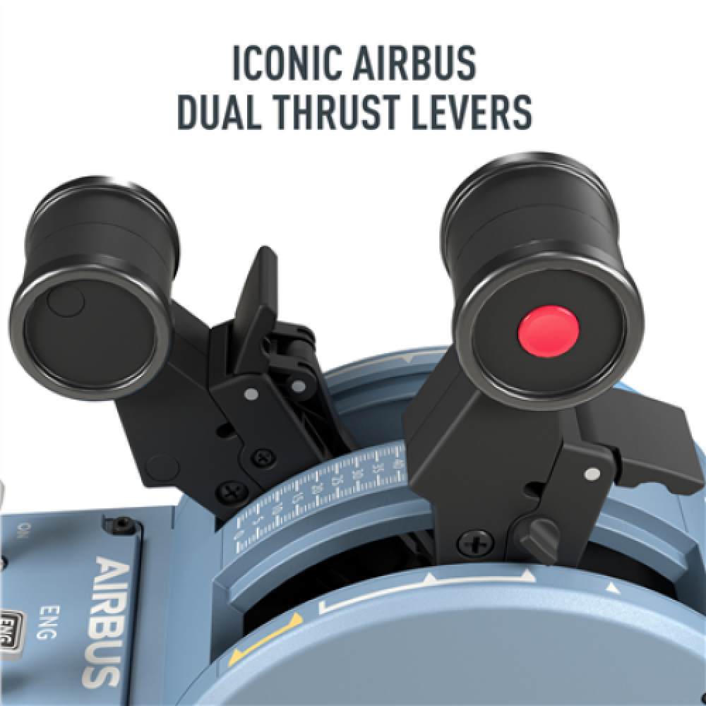 Thrustmaster , Joystick TCA Ofiicer Pack Airbus Edition , Joystick