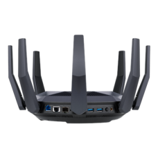 AX6000 Dual Band Router , RT-AX89X , 802.11ax , 4804+1300 Mbit/s , 10/100/1000 Mbit/s , Ethernet LAN (RJ-45) ports 8 , Mesh Support Yes , MU-MiMO Yes , Antenna type 8xExternal , 2xUSB 3.1 Gen 1