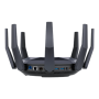 AX6000 Dual Band Router , RT-AX89X , 802.11ax , 4804+1300 Mbit/s , 10/100/1000 Mbit/s , Ethernet LAN (RJ-45) ports 8 , Mesh Support Yes , MU-MiMO Yes , Antenna type 8xExternal , 2xUSB 3.1 Gen 1