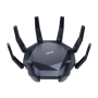 AX6000 Dual Band Router , RT-AX89X , 802.11ax , 4804+1300 Mbit/s , 10/100/1000 Mbit/s , Ethernet LAN (RJ-45) ports 8 , Mesh Support Yes , MU-MiMO Yes , Antenna type 8xExternal , 2xUSB 3.1 Gen 1
