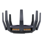 AX6000 Dual Band Router , RT-AX89X , 802.11ax , 4804+1300 Mbit/s , 10/100/1000 Mbit/s , Ethernet LAN (RJ-45) ports 8 , Mesh Support Yes , MU-MiMO Yes , Antenna type 8xExternal , 2xUSB 3.1 Gen 1 , month(s)