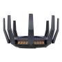 AX6000 Dual Band Router , RT-AX89X , 802.11ax , 4804+1300 Mbit/s , 10/100/1000 Mbit/s , Ethernet LAN (RJ-45) ports 8 , Mesh Support Yes , MU-MiMO Yes , Antenna type 8xExternal , 2xUSB 3.1 Gen 1