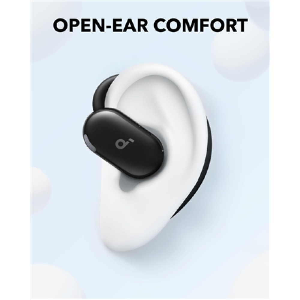 Anker Soundcore , Open-Ear Headphones , V20i , Bluetooth , Open-Ear , Microphone , Wireless , Black
