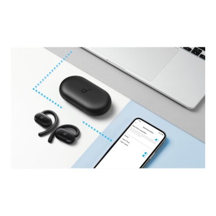 Anker Soundcore , Open-Ear Headphones , V20i , Bluetooth , Open-Ear , Microphone , Black , Wireless