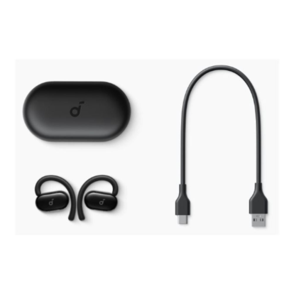 Anker Soundcore , Open-Ear Headphones , V20i , Bluetooth , Open-Ear , Microphone , Wireless , Black