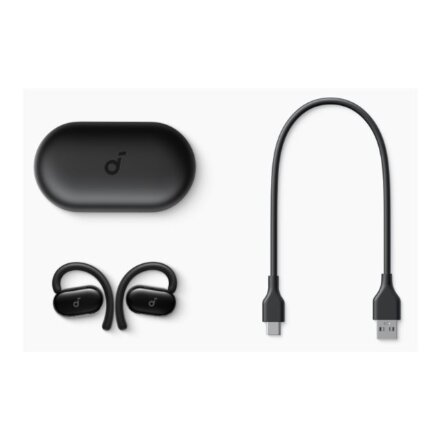 Anker Soundcore , Open-Ear Headphones , V20i , Bluetooth , Open-Ear , Microphone , Black , Wireless