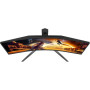 AOC , CU34G4 , 34 , Fast VA , UWQHD , 21:9 , 180 Hz , 1 ms , 3440 x 1440 pixels , 300 cd/m² , HDMI ports quantity 2 , Black