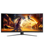 AOC , CU34G4 , 34 , Fast VA , UWQHD , 21:9 , 180 Hz , 1 ms , 3440 x 1440 pixels , 300 cd/m² , HDMI ports quantity 2 , Black
