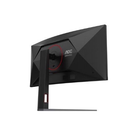 AOC , CU34G4 , 34 , Fast VA , UWQHD , 21:9 , 180 Hz , 1 ms , 3440 x 1440 pixels , 300 cd/m² , HDMI ports quantity 2 , Black