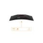 AOC , CU34G4 , 34 , Fast VA , UWQHD , 21:9 , 180 Hz , 1 ms , 3440 x 1440 pixels , 300 cd/m² , HDMI ports quantity 2 , Black